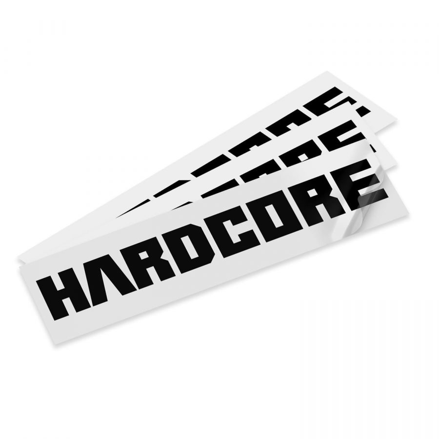 Hardcore Sticker 001