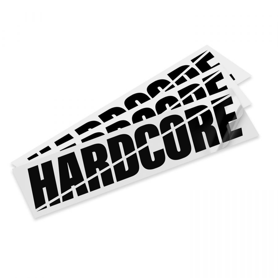 Hardcore Sticker 002