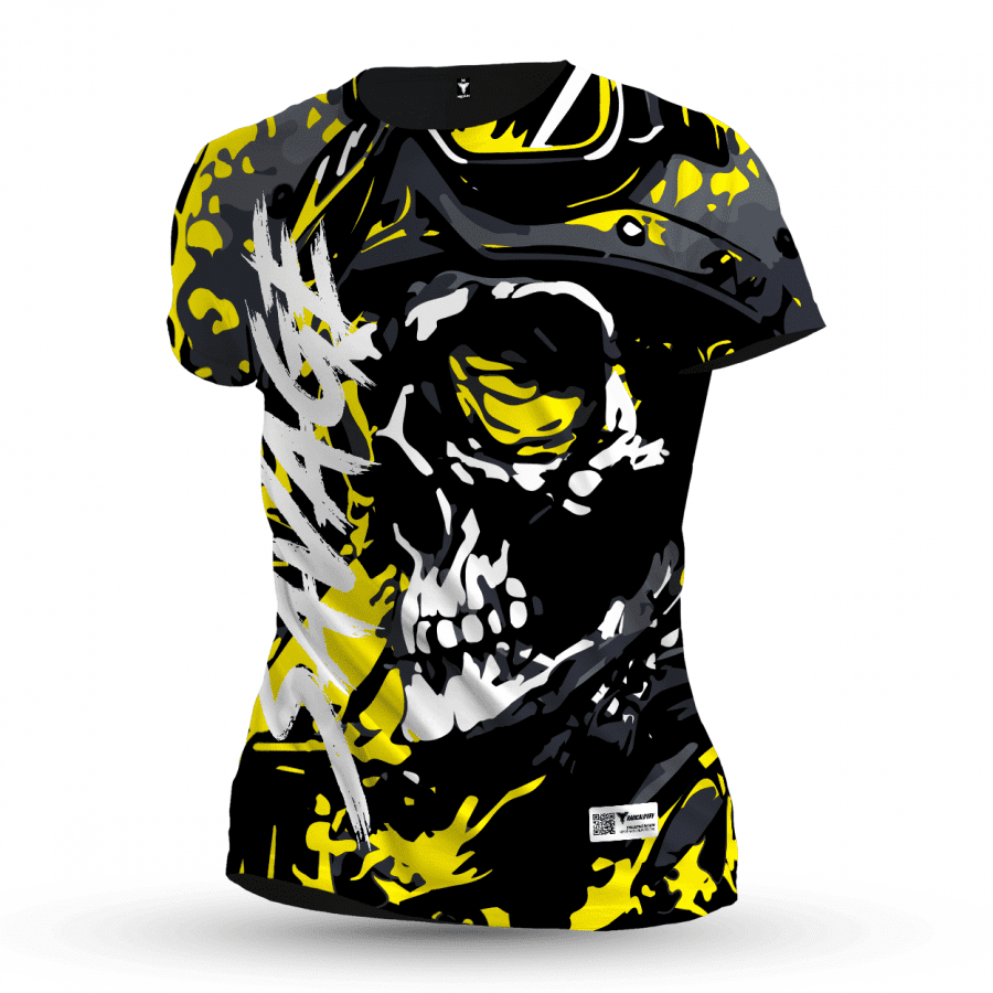 Camiseta Savage Skull (Yellow)