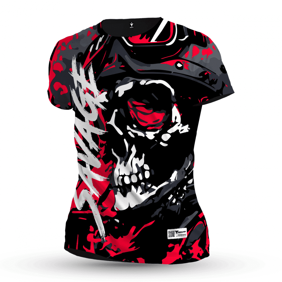 Camiseta Savage Skull (Red)