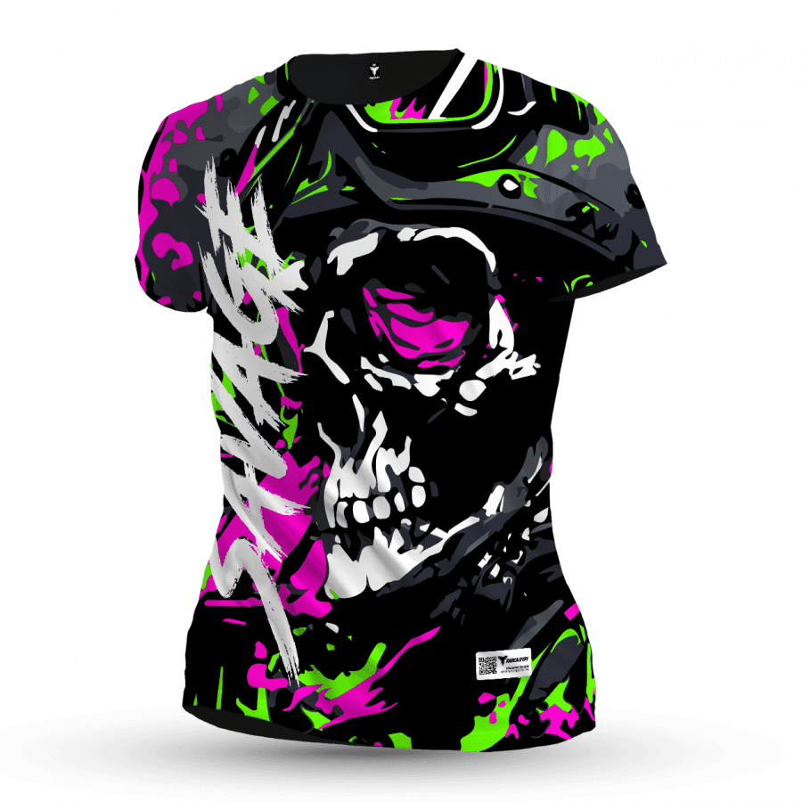 Camiseta Savage Skull (Pink)