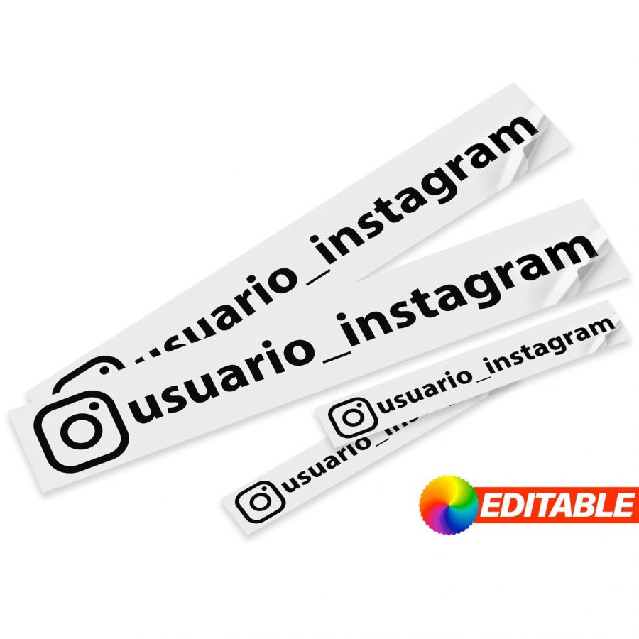 Pegatinas Instagram